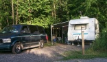 campsite Bronte Creek Provincial Park