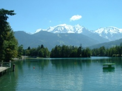 campsite Mont Blanc Plage