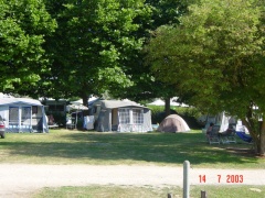 campsite camping de la plage
